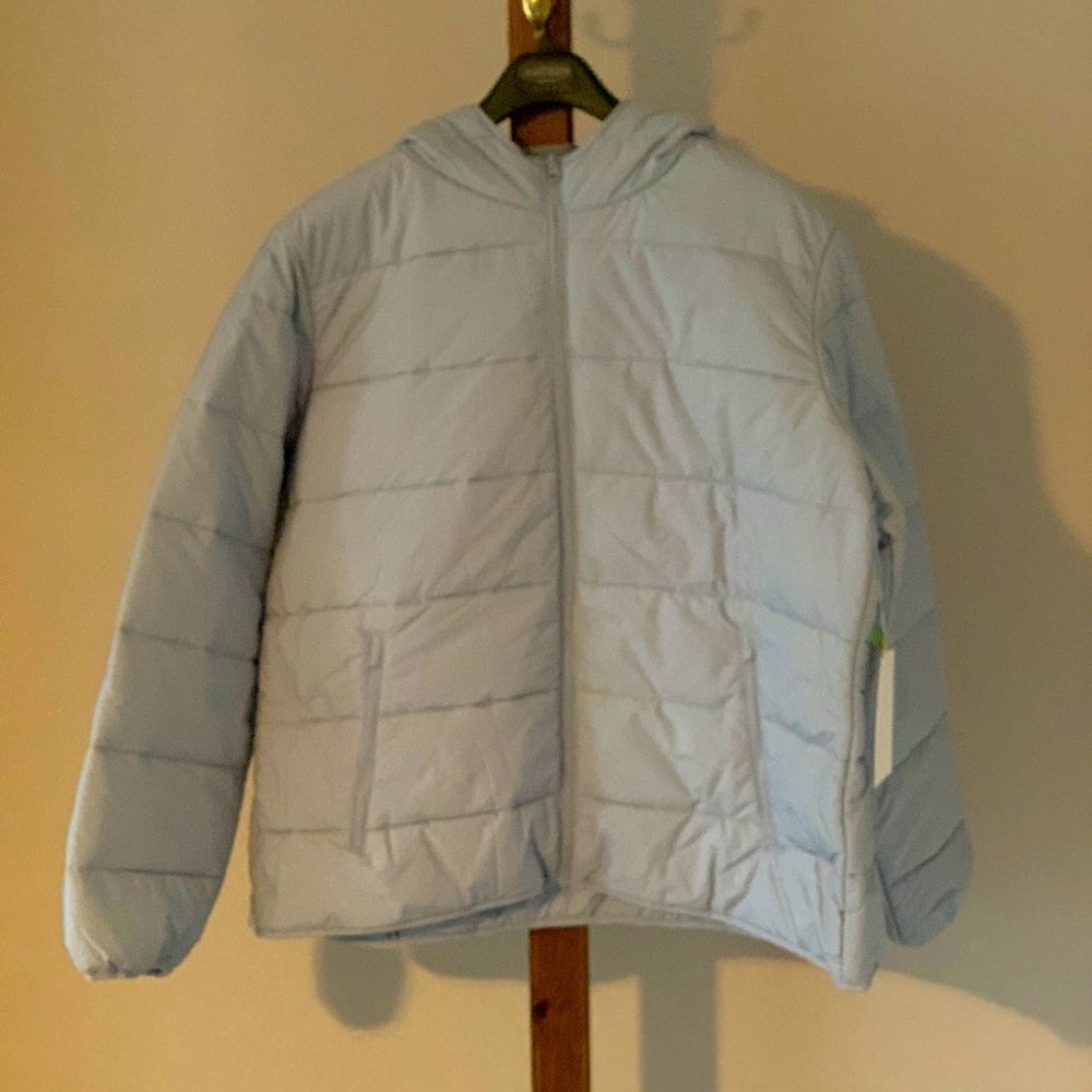 HUDSON NORTH | Light Blue “Puffer” Coat Sz 3X NWT